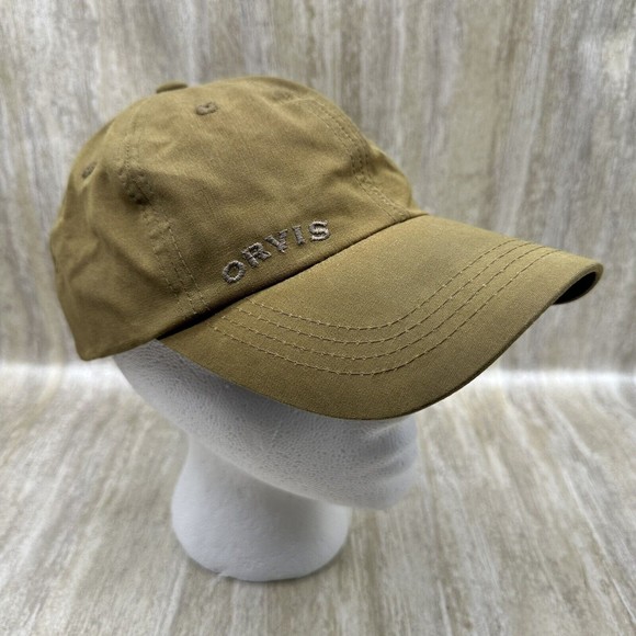 Orvis Accessories Vintage Orvis Waxed Baseball Cap Hat Fly Fishing